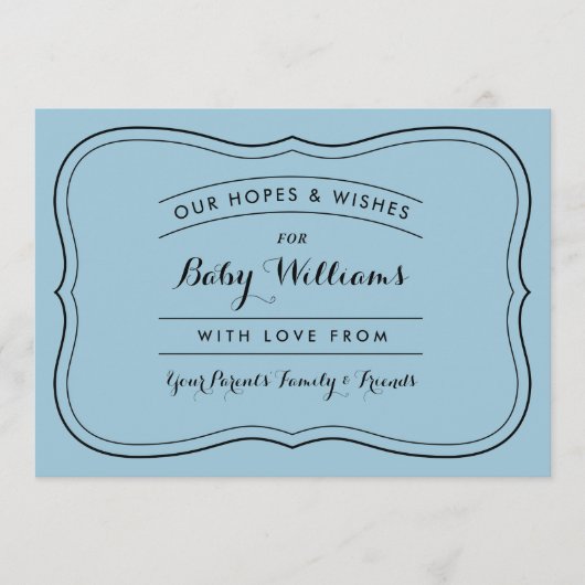 Advies en wensen voor Baby-Kaarten voor aangepaste (Voorkant)