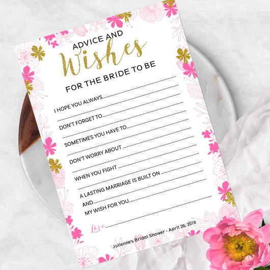 Advies en Wensen voor de Bruid | Roze Bloemen