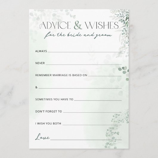 Advies en wensen voor het Vrijgezellenfeest Bride  (Voorkant)