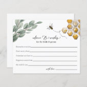 Advies en wensen voor het Vrijgezellenfeest Bride  (Voorkant / Achterkant)