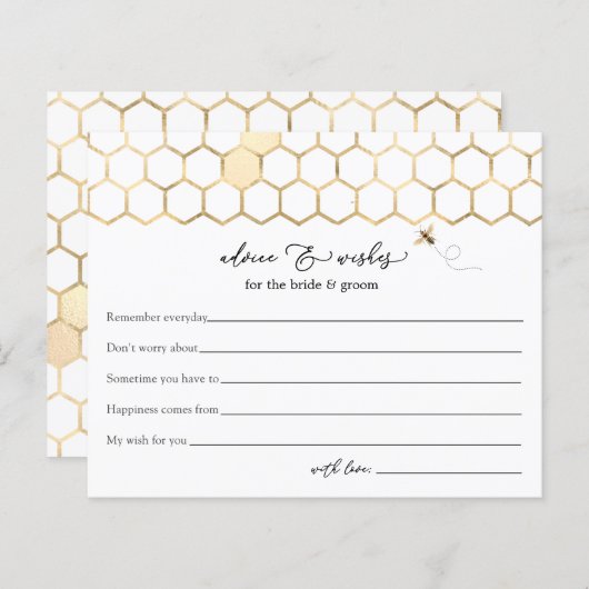 Advies en wensen voor het Vrijgezellenfeest Bride (Voorkant / Achterkant)