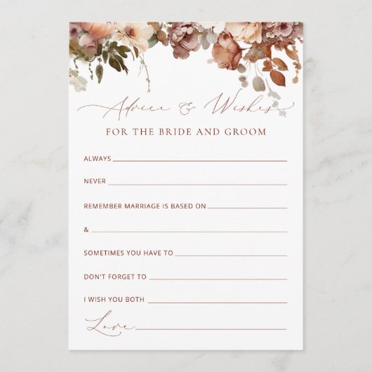 Advies en wensen voor het Vrijgezellenfeest Bride  (Voorkant)