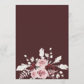 Advies en wensen voor het Vrijgezellenfeest Bride  (Achterkant)