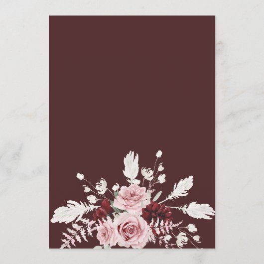 Advies en wensen voor het Vrijgezellenfeest Bride  (Achterkant)