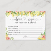 Advies en wensen voor het Vrijgezellenfeest Bride  Informatiekaartje (Voorkant)