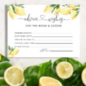 Advies en wensen voor het Vrijgezellenfeest Bride Informatiekaartje