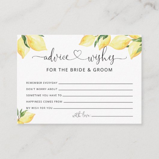 Advies en wensen voor het Vrijgezellenfeest Bride  Informatiekaartje (Voorkant)