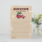 Advies en wensen voor kerstBaby shower (Staand voorkant)