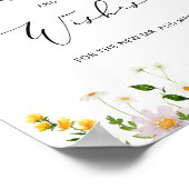 Advies en wensen voor wilde Passen getrouwd Poster (Hoek)