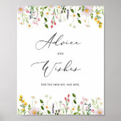 Advies en wensen voor wilde Passen getrouwd Poster (Voorkant)