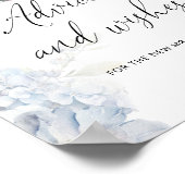 Advies en wensen voor wilde Passen getrouwd Poster (Hoek)