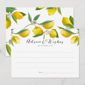 Advies en wenskaarten voor Vrijgezellenfeest van L (Voorkant / Achterkant)