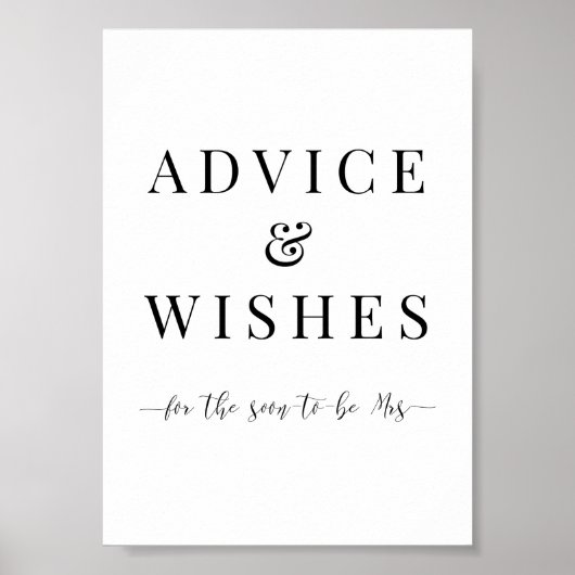 Advies en wenst dat het binnenkort mevrouw Sign wo Poster (Voorkant)