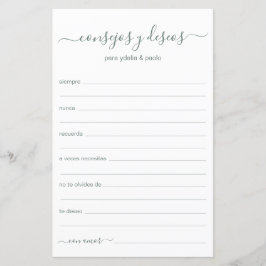 Advies en wenst Spaans