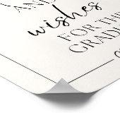 Advies en wenst voor het afstuderen Teken Poster (Hoek)