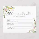 Advies en wenst vrijgezellenfeest-kaart voor wilde (Voorkant)