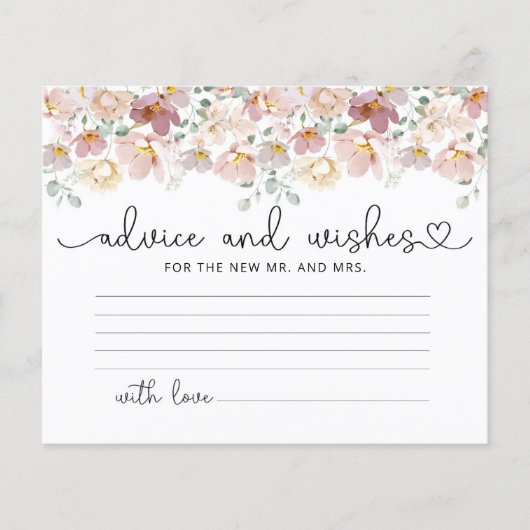 Advies en wenst vrijgezellenfeest-kaart voor wilde (Voorkant)