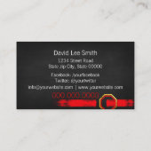 Advies Feng Shui Visitekaartje (Achterkant)