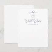 Advies & Goed Wensen voor het Paar Bruiloft Kaart (Voorkant / Achterkant)