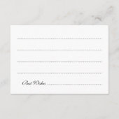 Advies Kaart Vrijgezellenfeest Faux Gold Foil Glit (Achterkant)