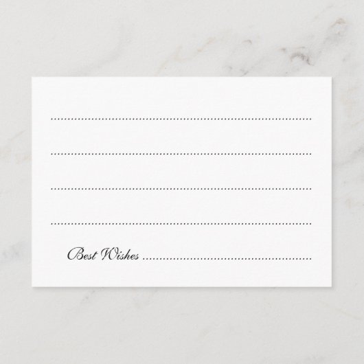 Advies Kaart Vrijgezellenfeest Faux Gold Foil Glit (Achterkant)