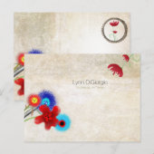 Advies / kunsttherapie briefkaart (Voorkant / Achterkant)