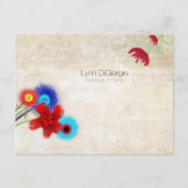 Advies / kunsttherapie briefkaart (Voorkant)