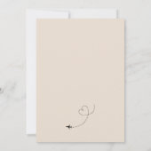 Advies moeder Wereldkaart reizen Baby shower Spelk Kaart (Achterkant)