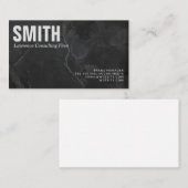 Advies | Ondernemingen | Marmer | Uitvoerend | Visitekaartje (Voorkant / Achterkant)