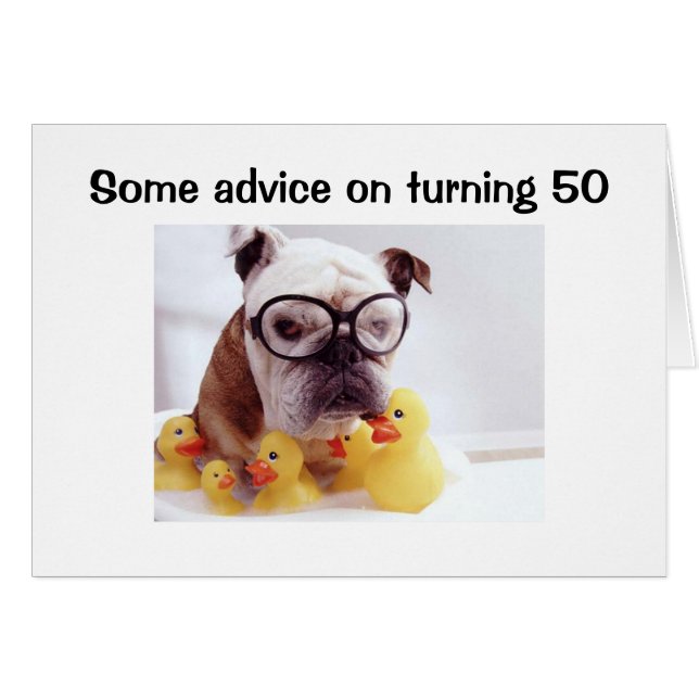 ADVIES OP TURNING 50 (Voorkant Horizontaal)