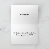 ADVIES OP TURNING 50 KAART (Binnen)