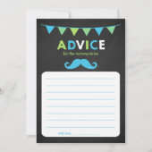 Advies over Baby showers met blauw en groen alkboa Kaart (Voorkant)
