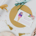 Advies over Ice Cream Floral Vrijgezellenfeest<br><div class="desc">Deze unieke Ice Cream, de Waterverf die ik zelf heb geschilderd in het moderne Azur Blue, Vanilla Cream, Peach, Burgundy, Viva Magenta en Blush Pink-kleuren voor je leuke en schitterende selebratie met vrienden "Ze is opgevoed" Vrijgezellenfeest. Andere overeenkomende objecten voor je partij zijn beschikbaar in het collectie van mijn PatternDigitPics...</div>