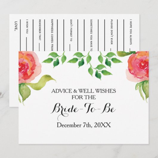 advies over koraal vrijgezellenfeest en maakt Kaar (Voorkant / Achterkant)