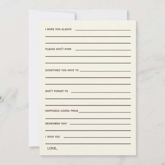 advies over koraal vrijgezellenfeest en maakt Kaar Kaart (Achterkant)