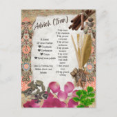 Advies Perzische kruidenmix recept Briefkaart (Voorkant)