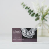 Advies, Therapist, Spiritueel, Life Coach, Visitekaartje (Staand voorkant)