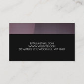 Advies, Therapist, Spiritueel, Life Coach, Visitekaartje (Achterkant)