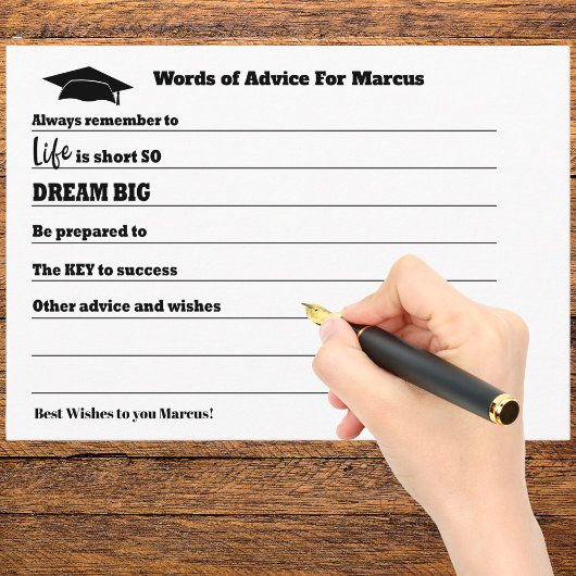 Advies van afstuderen wint Afstudeerder Informatiekaartje