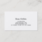 Advies van de Addication Recovery Group Visitekaartje (Achterkant)