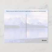 advies van de oceaan - Briefkaart (Achterkant)