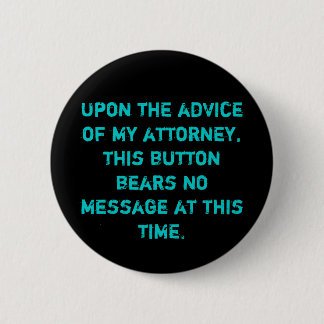 Advies van de procureur ronde button 5,7 cm