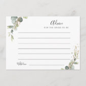 advies van de waterverf eucalyptus greenery (Voorkant)