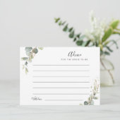 advies van de waterverf eucalyptus greenery (Staand voorkant)