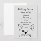 Advies van de winnende kat op de Humor van dieren (Voorkant / Achterkant)