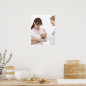 Advies van een arts over borstvoeding poster (Keuken)