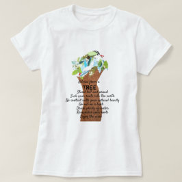 Advies van een boom t-shirt