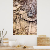 Advies van een Caterpillar (1916) door A. Rackham Poster (Keuken)