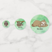 Advies van een Confetti van de Lijst van de Groef (Achterkanten)