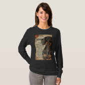 Advies van een Dachshund T-shirt (Voorkant volledig)